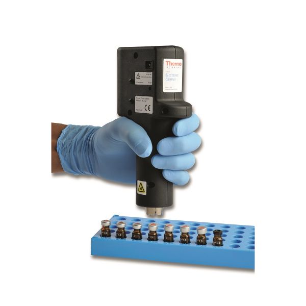 Altmann Analytik Elektronische Bördelzange, 20 mm, für Flip Top/Flip Off Verschlüsse, No Overhanging