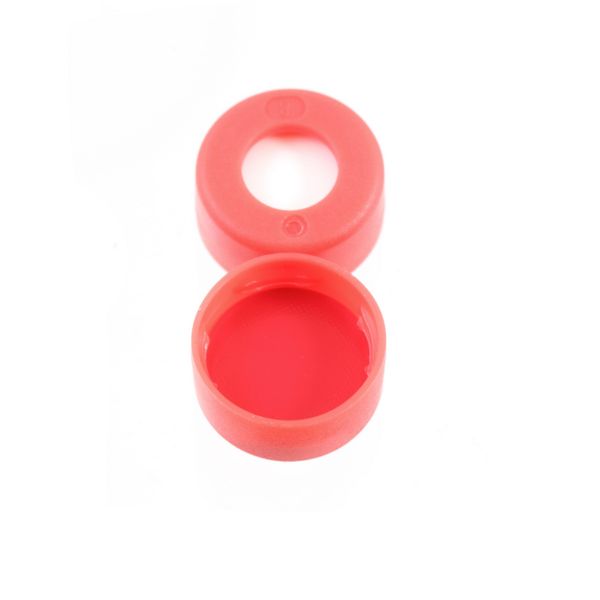 Thermo Fisher Scientific Snap Cap SureSTART Level 3, 11 mm, red PE & Septum white Silicone/red PTFE, 1.3 mm, 5000/PAK