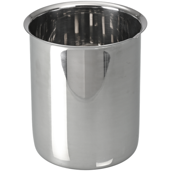Bürkle Laborbecher, Edelstahl V2A, 1000 ml, 100 x 130 mm