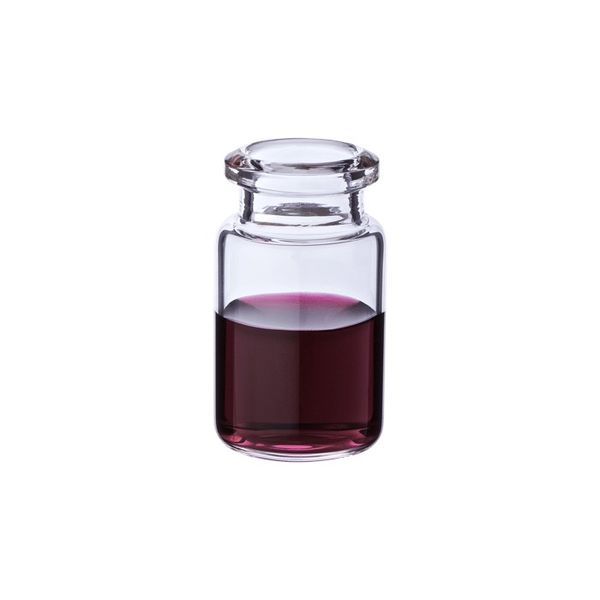 Microsolv Headspace Vial clear, 6 ml, Crimp Top 20 mm, Flat Bottom, 100 pc/PAK