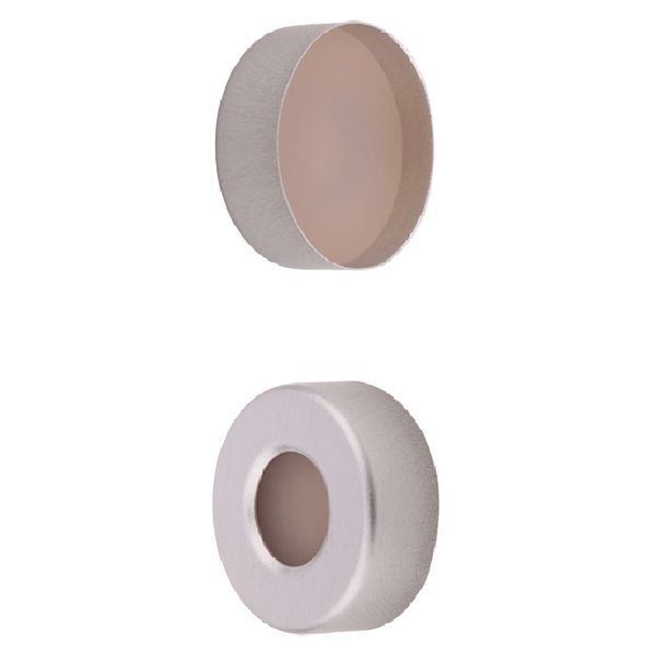 Microsolv Headspace Crimp Cap 20 mm, with Natural Sil/Natural PTFE, 100 pc/PAK
