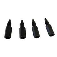 Product Image of Fitting, PPS, one-piece fingertight narrow hex-head, 10-32, Mindestbestellmenge = 6 St