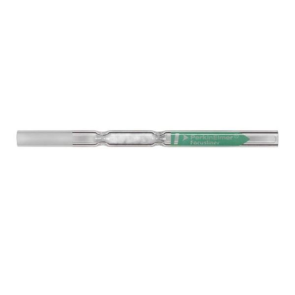 PerkinElmer Kapillare splitless deaktivierte Glaseinsätze, 92,1 mm, mit deaktivierter Wolle, 5 St/Pkg