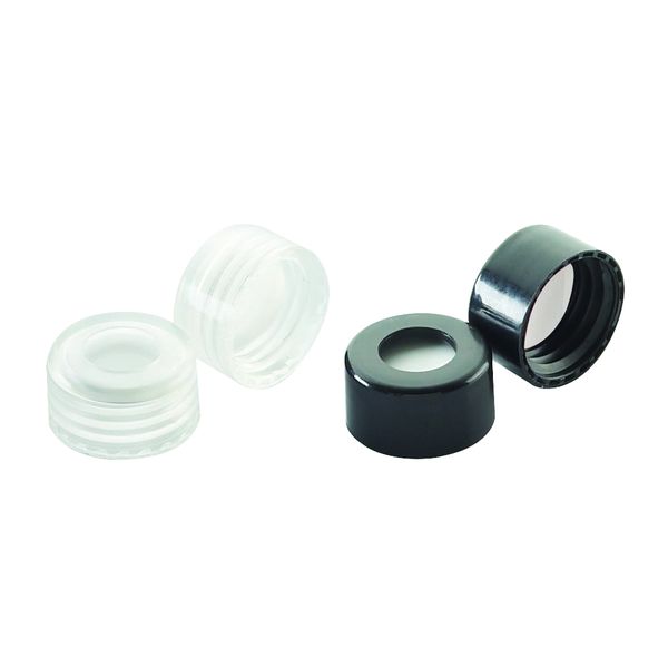 DWK Wheaton ABC Schraubkappe, PP, natur, mit Einlage 0,01 PTFE, 9 mm, 1000 St/Pkg