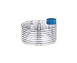 Greiner Bio-One CELLdisc, 8 Layer, PS, 2.000 cm², clear, Standard-Screw Cap blue, Advanced TC, sterile, 3 pc/PAK