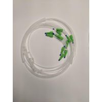 Product Image of Tubing Set for 6 Position Distek Evolution 4300 Syringe Pump. Includes 6 lines with fittings for collector/auto-sampler section