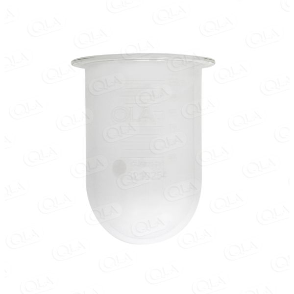 QLA 1000mL Teflon Coated Glass Vessel for Distek, No Ring, Serialized