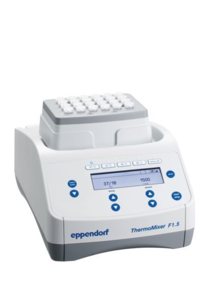 Eppendorf ThermoMixer F1.5, with thermo- block for 1.5 mL tubes, 220 - 240 V