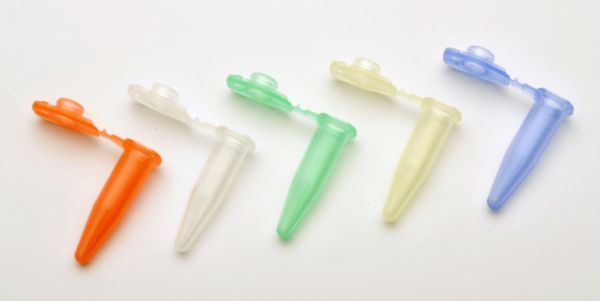 Eppendorf Röhrchen, Safe Lock, PP, 0,5 ml, Farbsortiment, 500 St/Pkg
