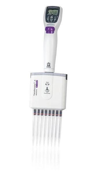 Brand GmbH & Co. KG Transferpette -8 electronic, 50 - 1.250 μl, Power adapter universal (100-240 V / 50-60 Hz), DE-M