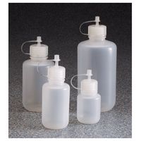 Product Image of Dispensing bottle/PE-LD, cap. 250ml leak-proof, with PP-Dropper+closure-cap, 6 pc/PAK