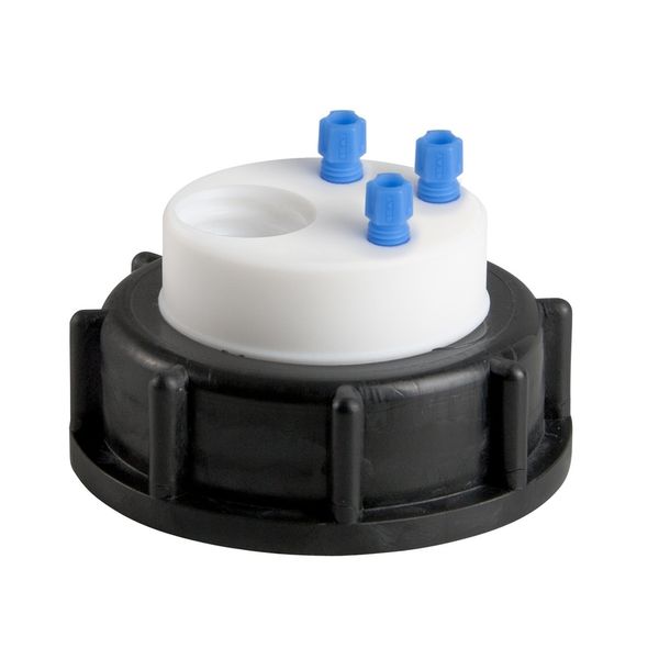 SCAT SafetyWasteCap, S55, 3x 2,3/3,2 mm AD + Anschluss für Abluftfilter