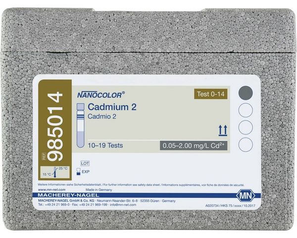 Macherey-Nagel Rundküvettentest NANOCOLOR Cadmium 2, 20 Bestimmungen