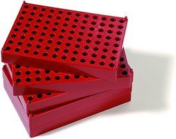 Supelco Platzsparende Aufbewahrungsgestelle, vial racks mit 36 Positionen, 5pc