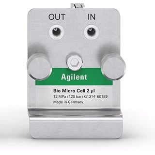 Agilent Technologies Bio Micro Durchflussküvette für VWD, 3 mm, 2 μl, RFID