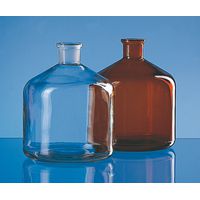 Product Image of Vorratsflasche f. Titrierapparate, Natron-Kalk-Glas braun, 2000 ml, NS 29/32