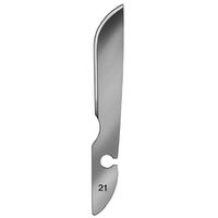 Product Image of Scalpel Blades No. 21 steril, in special medical Foil, 12 pc/PAK