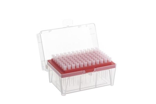 Greiner Bio-One Sapphire Filterspitzen 10 μl, XL, natur, steril, im Rack, 10 x 96 St/PAK