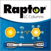 HPLC Column Raptor FluoroPhenyl, 1.8 µm 90Å 50 x 2.1 mm