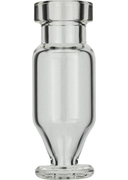 Macherey-Nagel 1,1 mL Rollrandflasche N 11 AD: 11,6 mm, Außenhöhe: 32 mm klar, konisch mit rundem Glasstandfuß, Packung à 100 Stück