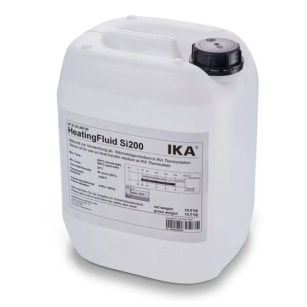 IKA Temperierflüssigkeit auf Silikon Basis, Si200, 10 kg, HF.Si.20.200.50
