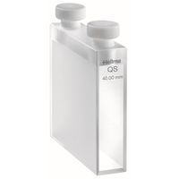 Product Image of Macro Cell, Type 110-QS, HP Quartz Glass, WL 200-2500 nm, Pathlength 40 mm, 2 PTFE Stopper, 14,000 µl