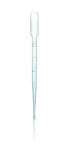 Brand GmbH & Co. KG Pasteurpipetten, PE-LD, 2 ml, Saugvolumen mit Ball 5 ml, 500 St/Pkg