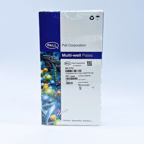 Pall Corporation Filterplatten AcroPrep Advance 2 ml, wwPTFE Membran 0,2 μm, 5 St/Pkg