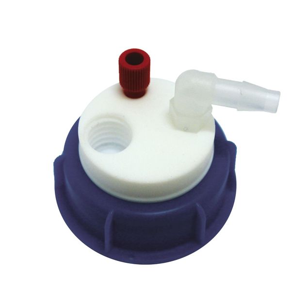 A.I.T. France Smart Waste Cap Burkle can, charcoal filter emplacement + 1 entry (1/8 or 1/16 ) + 1 leak (6-9 mm)