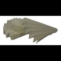 Papierfilter, 1/2 gefaltet, Grade 595, 185 mm, 100/Pak