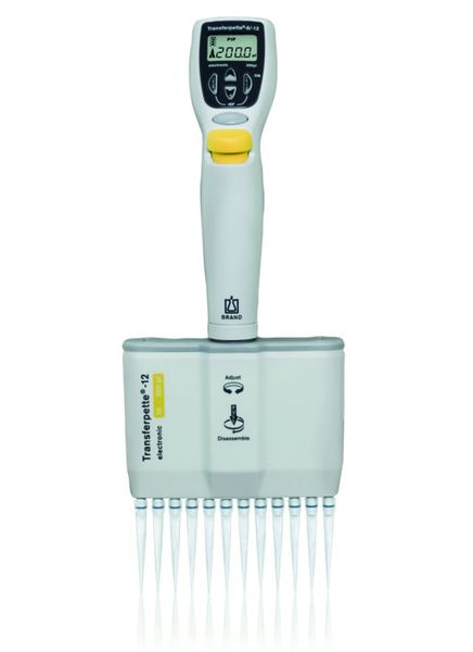 Brand GmbH & Co. KG Transferpette -12 electronic, 10 - 200 μl, Power adapter Europe (110-240 V / 50-60 Hz), DE-M