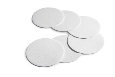 Sartorius Qualitative Papiere, Sorte 1291, rund, 385 mm, weiß, 100 St/Pkg