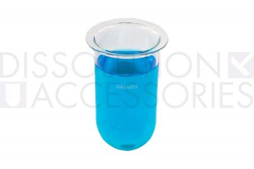Dissolution Accessories Gefäß, Boro 3.3, klar, 250 ml, Erweka