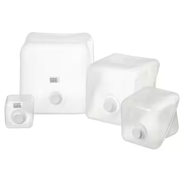 Nalgene Thermo Scientific Cubitainer, LDPE, inkl. Verschluss 38-400, mit LDPE-Schaumeinlage, 1000 ml, 12 St/Pkg