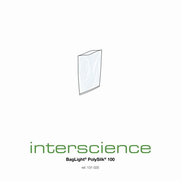 Interscience Beutel BagLight 100, 100 ml, 110 x 200 mm, 20 x 25 St/Pkg