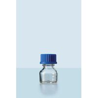 Product Image of DURAN® Laboratory bottle, clear, graduated, GL 25, with screw-cap (PP), 10 ml, 10 pc/PAK