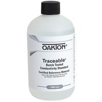Oakton Traceable® Leitfähigkeits- und TDS-Standard, Chargengetestet, 1000 µS, 500 ml