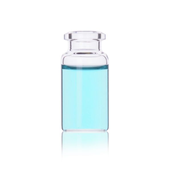 DWK Wheaton Headspace-Fläschchen, klar, flacher Boden, abgeschrägter Rand, 10ml, 100 St/Pkg