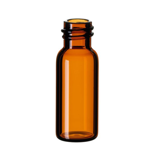 Altmann Analytik 1,5ml Gewindeflasche, 8-425, 32x11,6mm, Braunglas, 1. hydrolytische Klasse, enge Öffnung, 10x100/Pkg