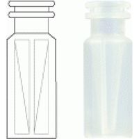 Product Image of 0.3 mL Polypropylene Snap Ring Vial N 11 outer diameter: 11.6 mm, outer height: 32 mm transparent