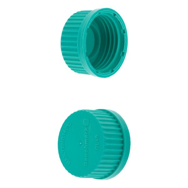 Microsolv Screw Cap green, for MP Bottle GL45 Closed w/o Liner, 10 pc/PAK