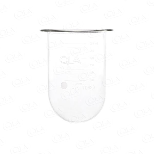 QLA 1000mL Clear Glass Vessel for Agilent/VanKel/Varian, Serialized