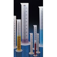 Product Image of Messzylinder, PP, transparent Skala, Klasse B, 100 ml, alte Artikelnr. 7502-100
