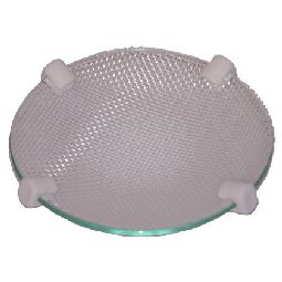 QLA APP 5 Transdermal Patch Holder includes (1) 90mm Soda Lime Watch Glass, (1) 17 mesh Nylon screen and (4) Kynar Clips, Serialized