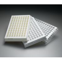Product Image of Filterplatte 96-Well, MultiScreen-IP, PVDF, 0,45 µm, white, steril, 10 St/Pkg
