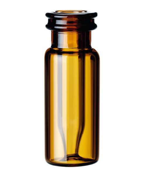 Altmann Analytik Schnappringflasche mit Mikroeinsatz, 32x11.6mm, Braunglas, 1000/Pkg, 1. hydrolyti. Klasse, Base Boned