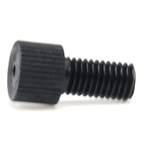 Product Image of Tubing Connector Fittings Low pressure, Delrin FF Black, 1/163TR, ARE-Applied Research brand, 10 pc/PAK
