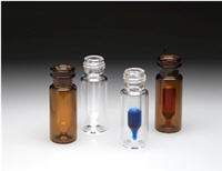 PerkinElmer Schraubverschlussfläschchen, Klarglas, 2 mL, mit versiegeltem 300 μL Einsatz, 9 mm i.d., 100/PAK