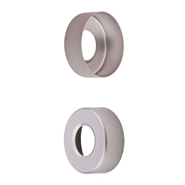 Microsolv Crimp Cap silver, aluminium, open hole20 mm, no Septa, for 20mm Crimp Top Headspace vials, 100 pc/PAK