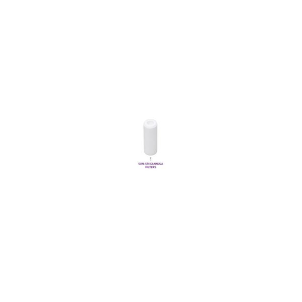 QLA Cannula Filter 45 μm (longer length), UHMW Polyethylene, SunFlo, 1000 pc/PAK